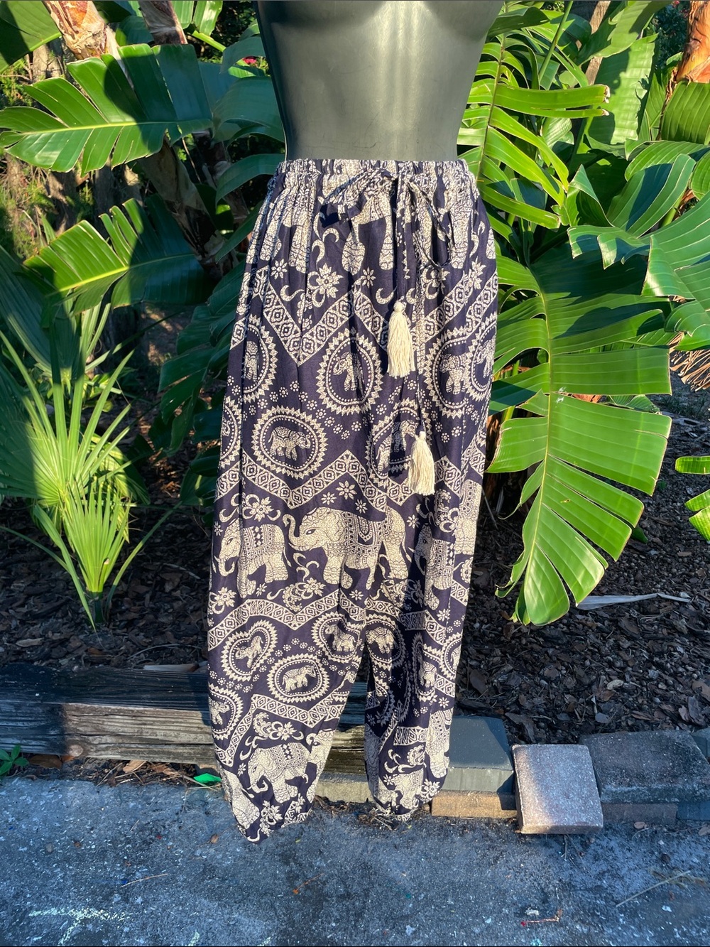 bohemian balloon pants